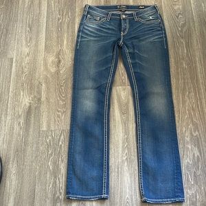 Silver Aiko Jeans